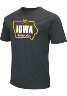 Iowa Hawkeyes Black Colosseum America Needs Famers Short Sleeve T Shirt