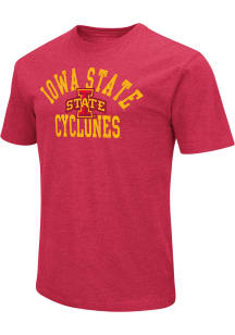 Colosseum Iowa State Cyclones Cardinal Playbook Number One Short Sleeve T Shirt
