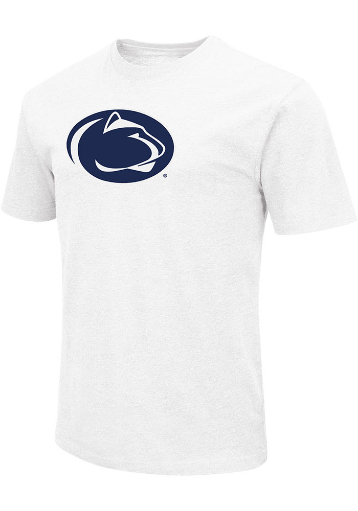 Colosseum Penn State Nittany Lions White Primary Logo Short Sleeve T Shirt