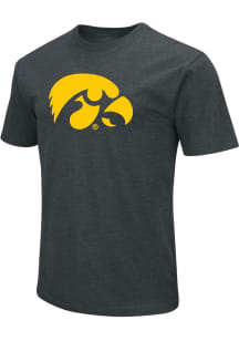 Colosseum Iowa Hawkeyes Black Playbook Team Logo Short Sleeve T Shirt