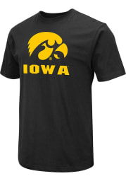 Colosseum Iowa Hawkeyes Black Field Name Drop Short Sleeve T Shirt