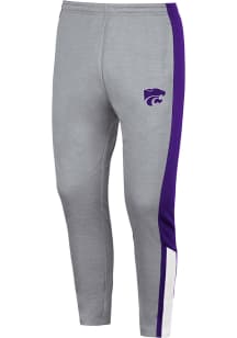 Colosseum K-State Wildcats Mens Grey Up Top Fleece Pants