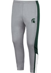 Colosseum Michigan State Spartans Mens Grey Up Top Fleece Pants