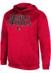 Colosseum Louisville Cardinals Mens Red The Goat Pullover Hood