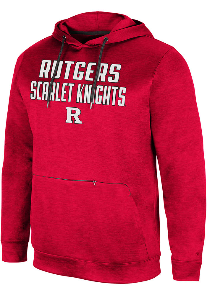 Colosseum Rutgers Scarlet Knights Mens Red The Goat Pullover Hood