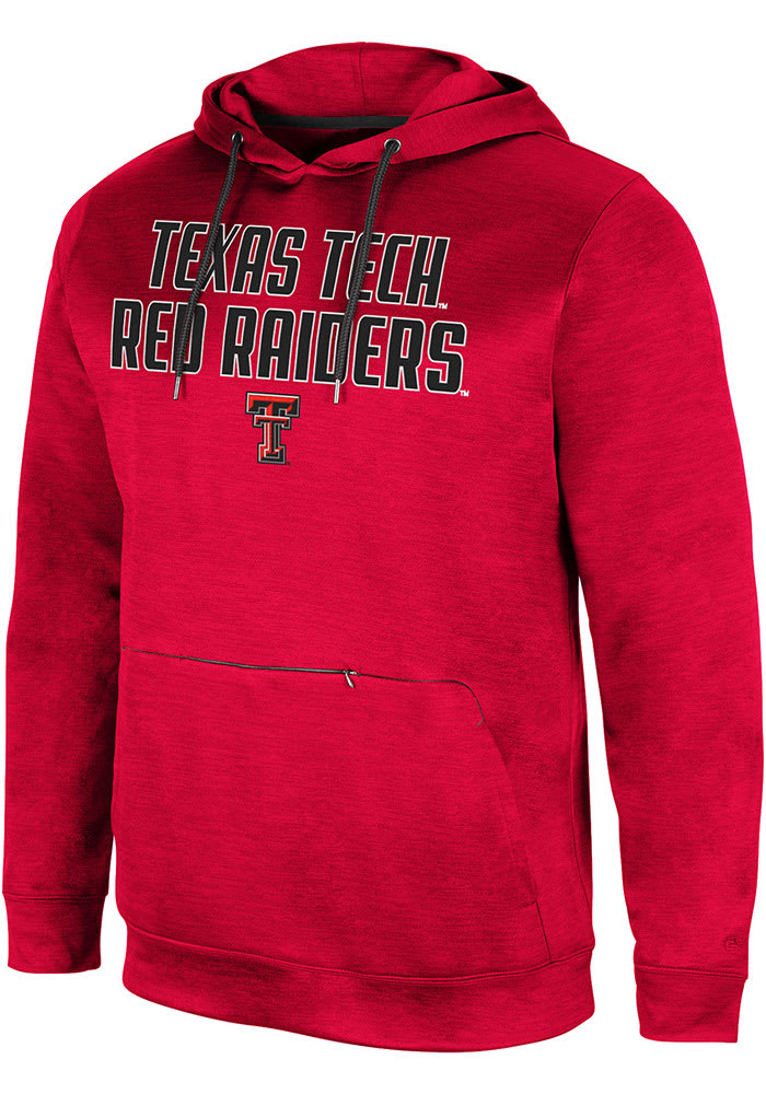 Colosseum Texas Tech Red Raiders Mens Red The Goat Pullover Hood