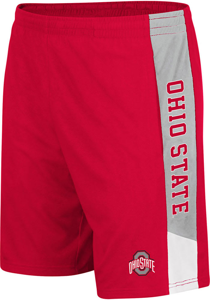 Colosseum Ohio State Buckeyes Mens Red Wonkavision Shorts