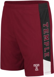 Colosseum Temple Owls Mens Red Wonkavision Shorts