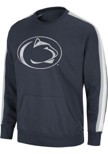 Colosseum Penn State Nittany Lions Mens Navy Blue Paradox Long Sleeve Fashion Sweatshirt
