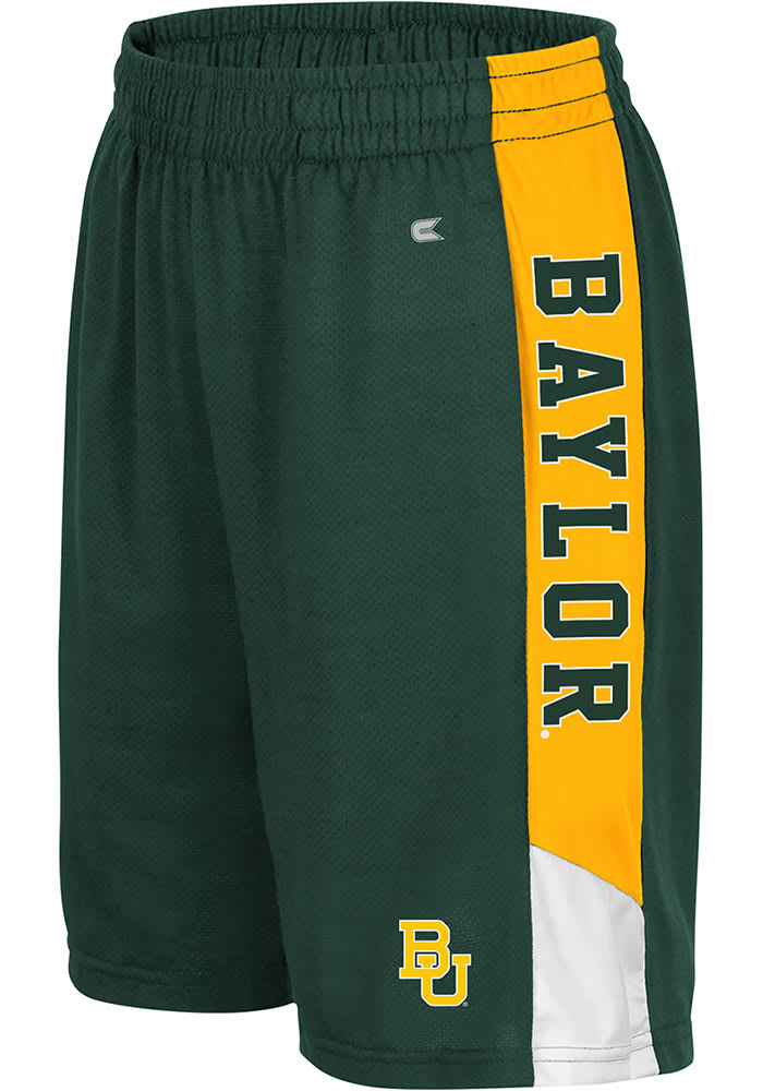 Colosseum Baylor Bears Youth Green Wonkavision Shorts