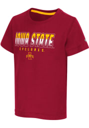 Colosseum Iowa State Cyclones Toddler Cardinal Wonder Short Sleeve T-Shirt