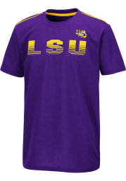 Colosseum LSU Tigers Youth Purple Teevee Short Sleeve T-Shirt