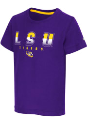 Colosseum LSU Tigers Toddler Purple Wonder Short Sleeve T-Shirt