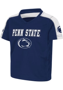 Colosseum Penn State Nittany Lions Toddler Navy Blue Broller Football Jersey