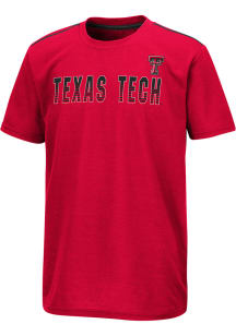 Colosseum Texas Tech Red Raiders Youth Red Teevee Short Sleeve T-Shirt