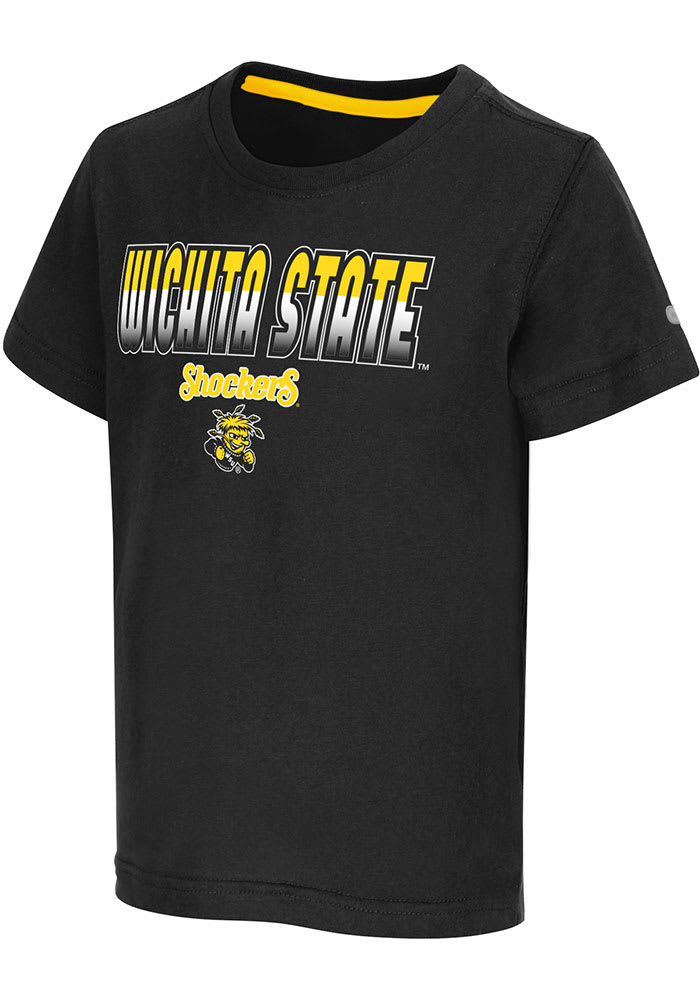 Colosseum Wichita State Shockers Toddler Black Wonder Short Sleeve T-Shirt