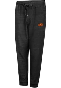 Colosseum Oklahoma State Cowboys Mens Black Challenge Accepted Fashion Sweatpants