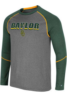 Colosseum Baylor Bears Charcoal George Long Sleeve T-Shirt