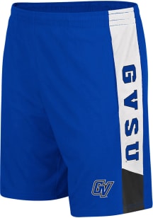 Colosseum Grand Valley State Lakers Mens Blue Wonkavision Shorts