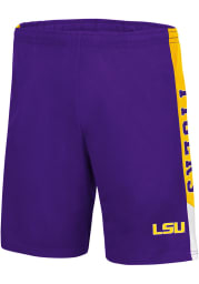 Colosseum LSU Tigers Mens Purple Wonkavision Shorts