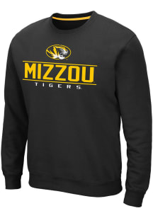 Colosseum Missouri Tigers Mens Black Cam Long Sleeve Sweatshirt
