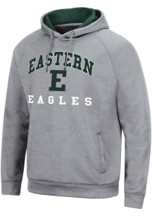 Colosseum Eastern Michigan Eagles Mens Grey Tua Hood