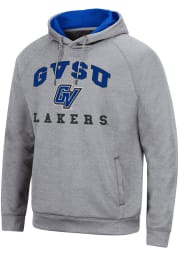 Colosseum Grand Valley State Lakers Mens Grey Tua Hood