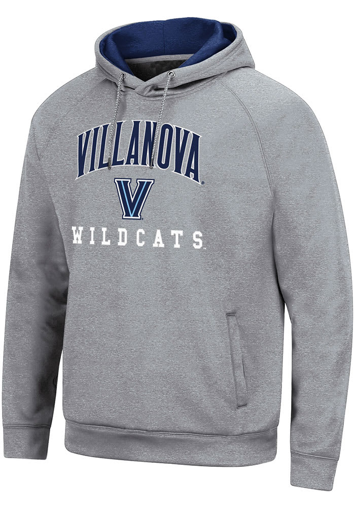 Colosseum Villanova Wildcats Mens Grey Tua Hood