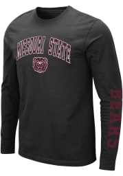 Colosseum Missouri State Bears Black Barkley Long Sleeve T Shirt