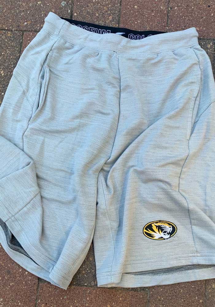 Colosseum Missouri Tigers Mens Grey Stakeout Shorts