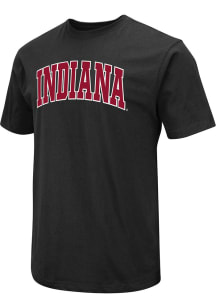 Colosseum Indiana Hoosiers Black Arch Name Short Sleeve T Shirt
