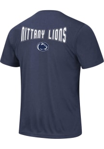 Colosseum Penn State Nittany Lions Navy Blue Hooked Short Sleeve T Shirt
