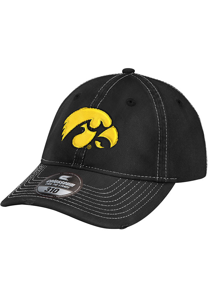Colosseum Iowa Hawkeyes Alumni Adjustable Hat - Black