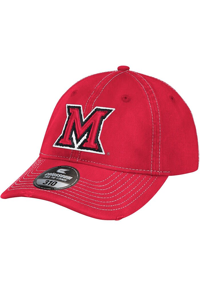 Colosseum Miami RedHawks Alumni Adjustable Hat - Red