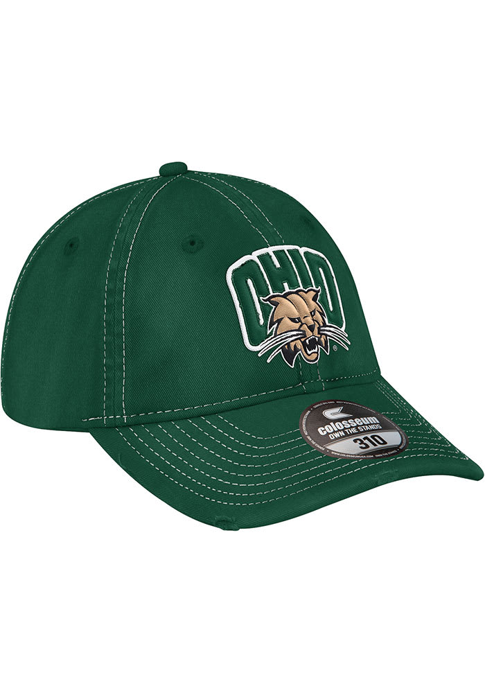 Colosseum Ohio Bobcats Alumni Adjustable Hat - Green