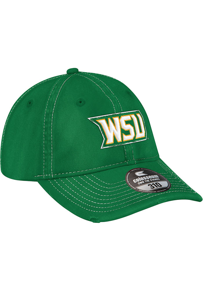 Colosseum Wright State Raiders Alumni Adjustable Hat - Green