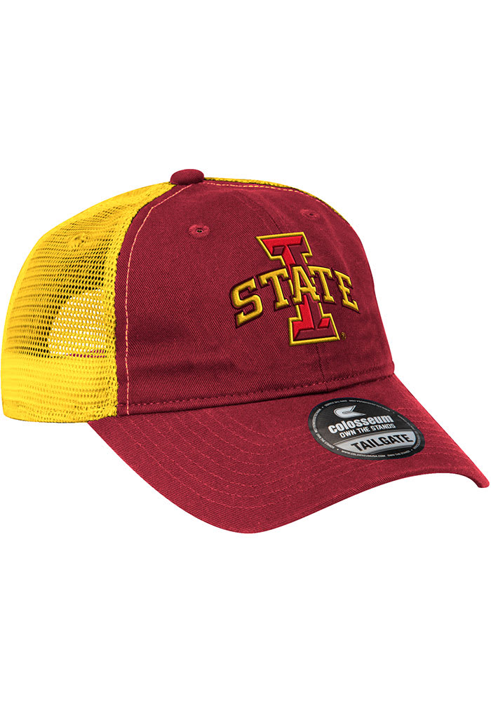 Colosseum Iowa State Cyclones Champ Trucker Adjustable Hat - Red