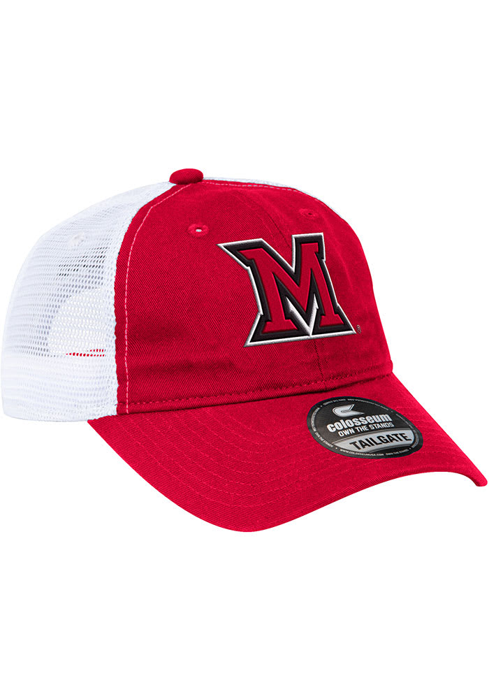 Colosseum Miami RedHawks Champ Trucker Adjustable Hat - Red