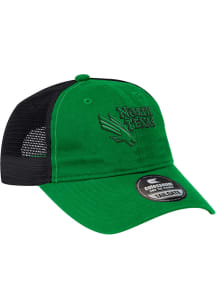 Colosseum North Texas Mean Green Champ Trucker Adjustable Hat - Kelly Green