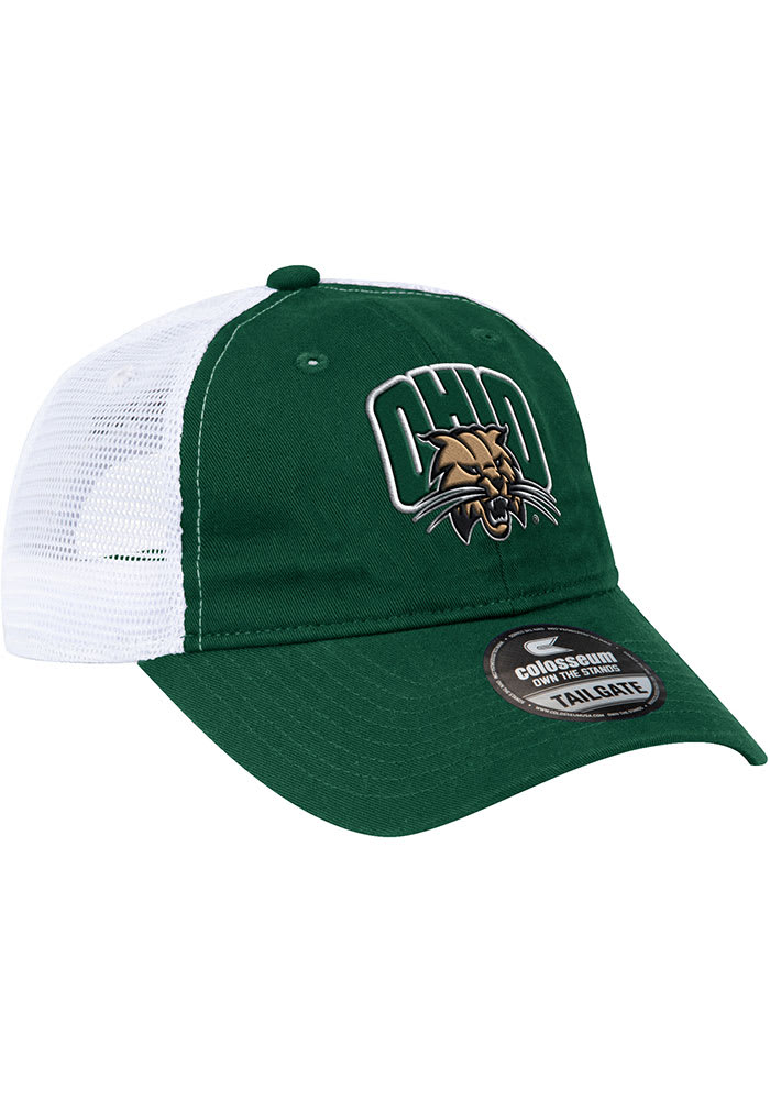 Colosseum Ohio Bobcats Champ Trucker Adjustable Hat - Green