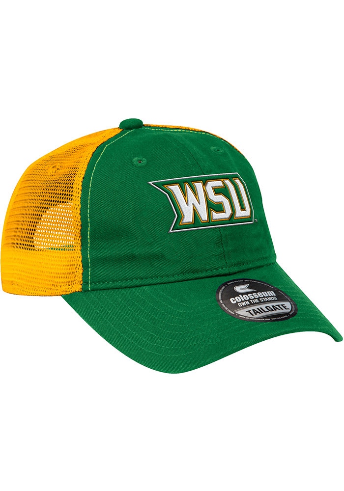 Colosseum Wright State Raiders Champ Trucker Adjustable Hat - Green