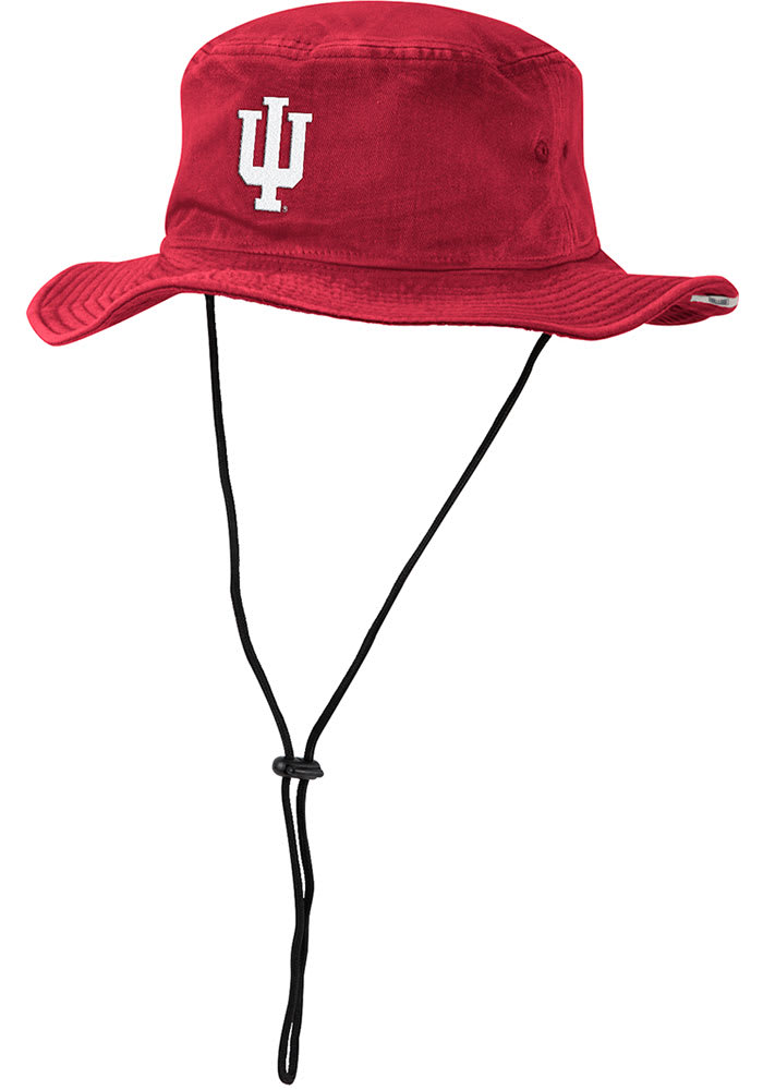Colosseum Indiana Hoosiers Crimson Sweep Mens Bucket Hat