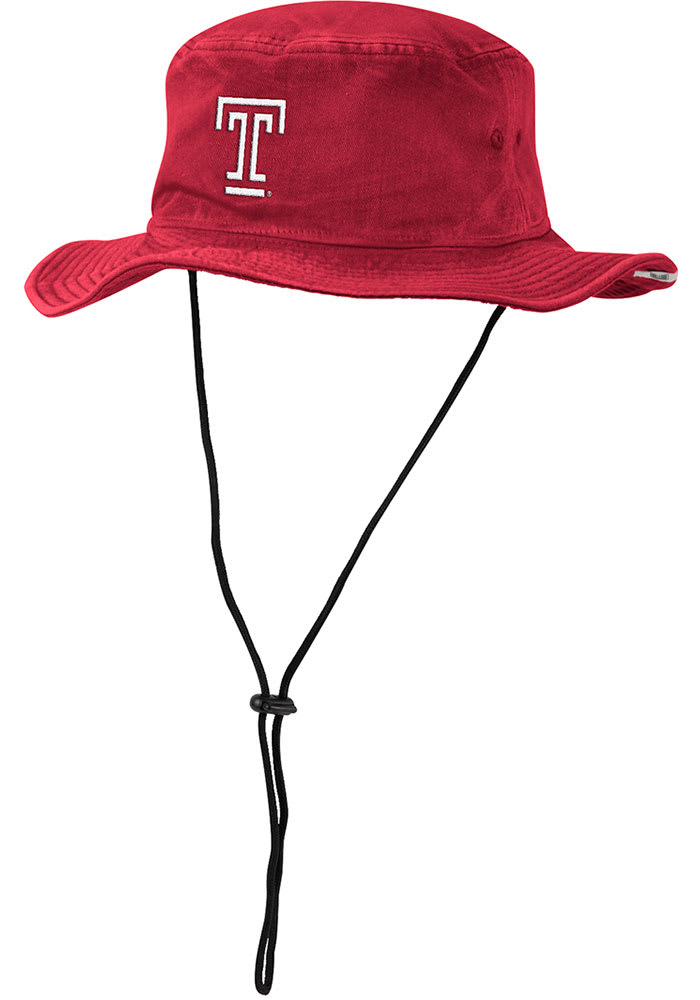 Colosseum Temple Owls Red Sweep Mens Bucket Hat