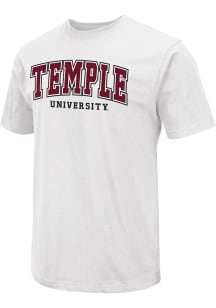 Colosseum Temple Owls White Arch Name Short Sleeve T Shirt