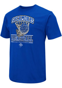 Colosseum Indiana State Sycamores Blue Basketball Short Sleeve T Shirt