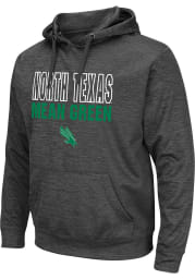 Colosseum North Texas Mean Green Mens Charcoal Pace Hood