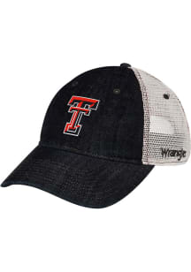 Wrangler Texas Tech Red Raiders Trucker Adjustable Hat - Blue