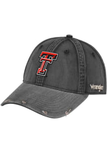 Wrangler Texas Tech Red Raiders Vintage Adjustable Hat - Black