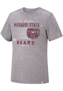Colosseum Missouri State Bears Grey Les Triblend Short Sleeve Fashion T Shirt