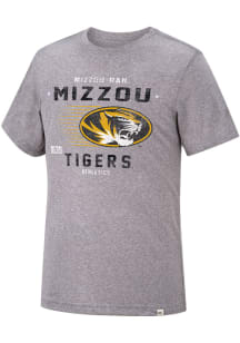 Colosseum Missouri Tigers Grey Les Triblend Short Sleeve Fashion T Shirt
